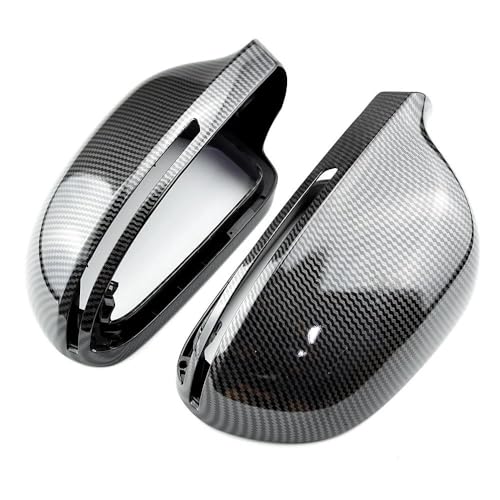 Coques rétroviseurs pour A3 8P A4 B8.5 A5 finition carbon look