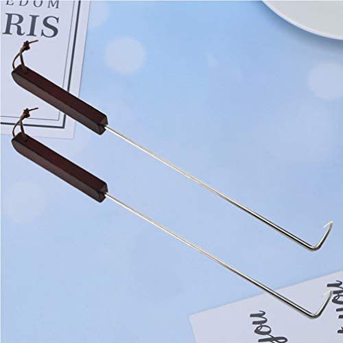 Espetos de fogueira Yardnow para assar Marshmallows e cachorros-quentes