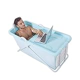 Bañera plegable, que ocupa muy poco espacio y es portátil.