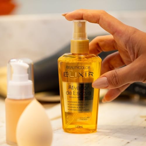 Ativador de Escova - Facilita a Escovação, Protetor Térmico e Ação Antifrizz - E.lixir BEAUTYCOLOR -