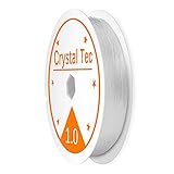 Clear Stretch Elastic 1mm 5 metres Elastic Beaded String for DIY Jewellery Making Necklace Bracelet Beading Thread