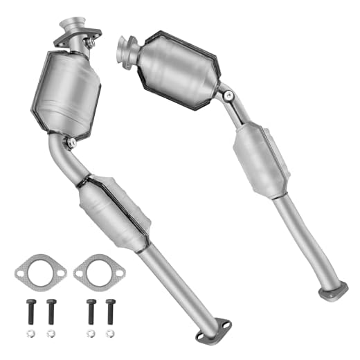 [Left&Right]FortunaFlow Catalytic Converter Compatible with Ford Crown Victoria 2002-2012 V8 4.6L,Lincoln Town Car 2003-2012 V8 4.6L,Mercury Grand Marquis 2002-2012 V8 4.6L[EPA Compliant+standard]