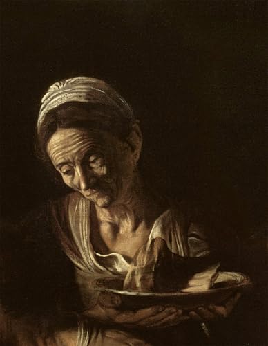 Cuadro Pintura al óleo de Caravaggio para Renovar su Salón con Arte Clásico 60x90cm