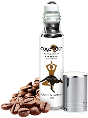 Caffeinated Eye Serum, Nutrient-Dense, 100% Pure, Natural & Vegan (Unscented)