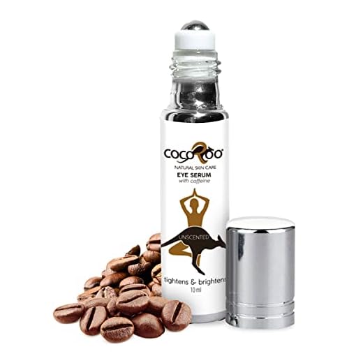 Caffeinated Eye Serum, Nutrient-Dense, 100% Pure, Natural & Vegan (Unscented)