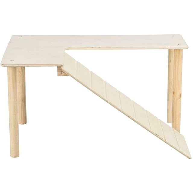 Foto 2 de 6 de Trixie - Plataforma con rampa, 47 × 25 × 30 cm, para roedores