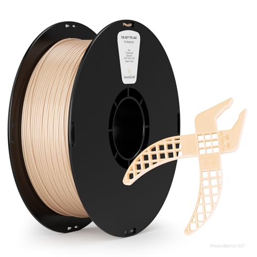 kexcelled 3Dプリンター TPUフィラメント 64D 1.75mm径 正味量1KG(2.2LB) 寸法精度+/-0.05mm 柔軟性も耐久性も優れる新型素材