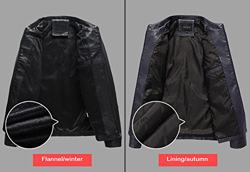 LaoZan Uomo Slim Fit Cappotti Giacchetta Basic