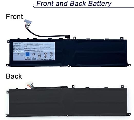 Image of R & I BTY-M6L Laptop Battery Compatible for MSI GS65 GS75 Stealth Thin 8SE 8SF 8SG 8RF 9SD 9SE 9SF 9SG Modern 8RC P658SC WS65 9TM WS75 10TM Creator 8RD 8RE P75 PS63 GS60 Series MS-16Q2 MS-16Q3