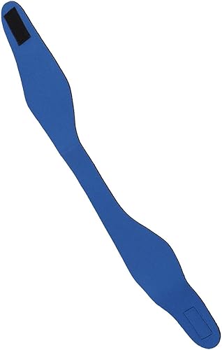 VGEBY Diadema de natación, banda elástica ajustable para los oídos, impermeable, tapones para los oídos para niños y adultos (L-azul) protector de