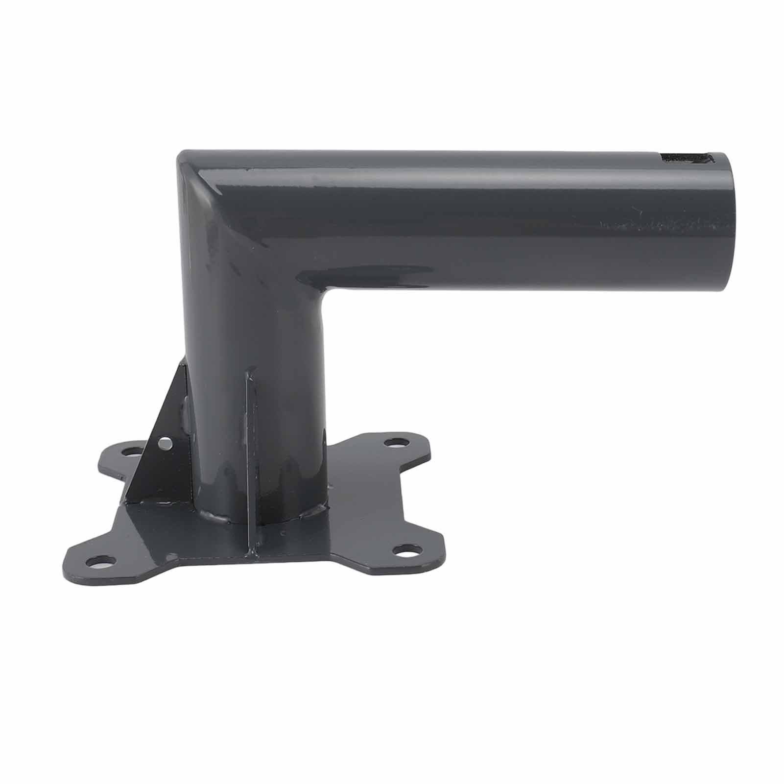 Kit de Montage de Satellite Robuste en Alliage D'aluminium, Support de Poteau Internet pour Antenne Parabolique pour Mur de Toit (Court 47x2cm / 18.5x0.8in)