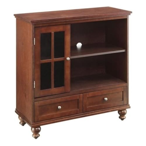 Convenience Concepts Tahoe Highboy TV Stand, Espresso
