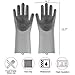 EINVARIOUS Cleaning Gloves Rubber Sponge Glove Household Scrubber Kitchen Clean Tools Dishwashing