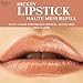Hickey Lipstick Skinny Dip & Haute Mess Organic Lipstick Refills - Long Lasting Lipstick for Women - Moisturizing Shades, Lip Colors for Women, Gluten-Free & Vegan with Highly Pigmented