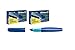 Produktbild Pelikan 814782 Tintenroller Twist, Deep Blue, inklusive 2 Rollerpatronen, 1 Stück (Deep Blue + Patronen)
