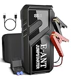 Car Battery Jump Starter, 4000A Car Jump Starter for 8.0L Gas or 5.0L Diesel Engine,12V Lithium Jump Box,LED Lights,Portable Power Bank USB QC3.0 Outputs Charger