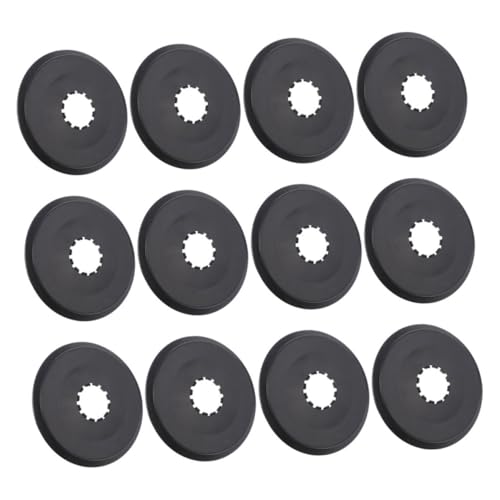 Happyyami Bicycle Wheel Set Protection 12pcs Bike Sprocket Guard Chainring Guard for Mountain Bike Rear Derailleur