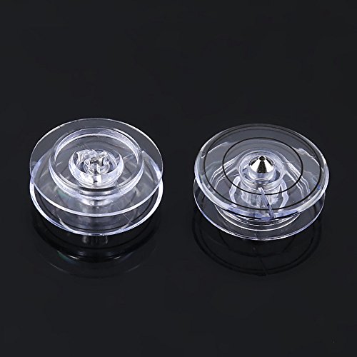 Pannysewcraft 10 Pack Of Centaur Transparent Bobbins For Singer 2010 4613 4617 4623 4663 6234 9124 #TOP1