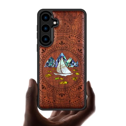 Protégez votre Galaxy S24 avec cette coque Carveit en bois gravé unique