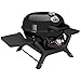 Outdoorchef P-420 G Minichef Gas Barbecue – 1-Burner, Piezo Ignition, Rotatable EASY FLIP Funnel, Porcelain-Enamelled Kettle, Compact Design, Removable Side Shelves, Integrated Lid Thermometer