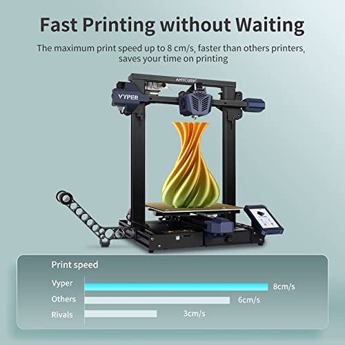 Anycubic Vyper, Upgrade Intelligent Auto Leveling 3D Printer With Tmc2209 32 Bit Silent Mainboard, Removable Magnetic Platform With 9.6" X 9.6" X 10.2" Printing Size #TOP3