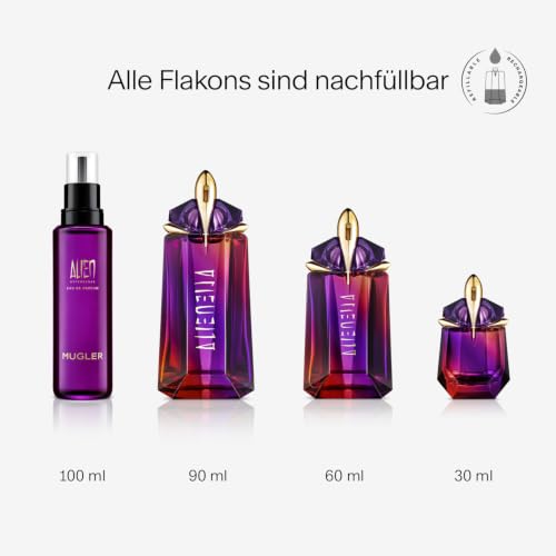 MUGLER Alien Hypersense Eau de Parfum, Damenparfum, fruchtig-holzig-blumig – Ansicht 4