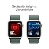 Apple Watch SE (2nd Gen) [GPS 40mm] Smartwatch with Starlight Aluminum Case with Lake Green Sport Loop One Size. Fitness and Sleep Trackers, Crash Detection, Heart Rate Monitor, Carbon Neutral #4