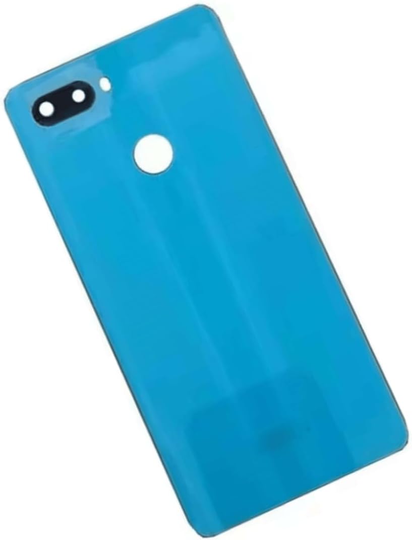 YOOOKOOO Compatible Rear Back Cover for ZTE Nubia Z18 mini – Battery Door Housing Replacement Part (Blue with Finger)