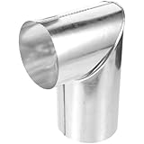 Conduit de cheminée de poêle – le conduit d'évacuation en aluminium possède d'excellentes propriétés de barrière et peut contribuer à prévenir les incendies dans le système de ventilation de la cuisine et le conduit de cheminée du poêle à bois