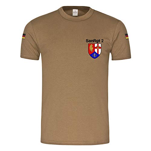 Maillot de corps Bundeswehr vert taille L SanRgt 2 Classement sanitaire