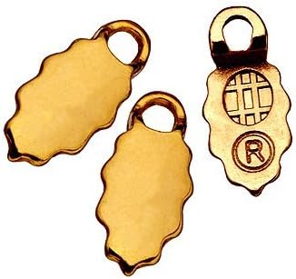 Aanraku Bails - 24 Gold 18K Plated Earring Bails Oak Leaf design. Glue on. Great for Making Dichroic, Glass & Wooden Earrings. (12 matching pairs)