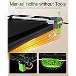 Walking Pad with Incline, Akluer Incline Treadmills for Home, 2.5 HP Under Desk Treadmill Small with Remote Control, Walking Pad Small Treadmill with LED Display - Image 3