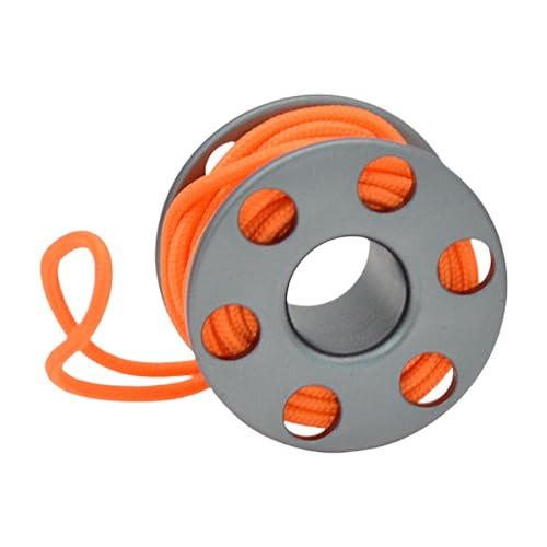 mioosho Reel Finger Reel Pendants Small Diving Diving Finger Reel Highly Visible Diving Small Finger Reel Pendants Enduring