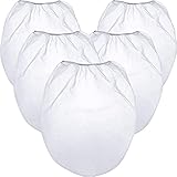 5 Gallon Paint Strainer Bags White Regular Fine Mesh/Elastic Top Bag Strainers for Use with Paint Sprayers (15)