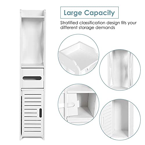 Badkamertoiletmeubilair, heeft de Grote Capaciteit Gemaakt Houten Badkameropslagplank voor Toilet - Image 5