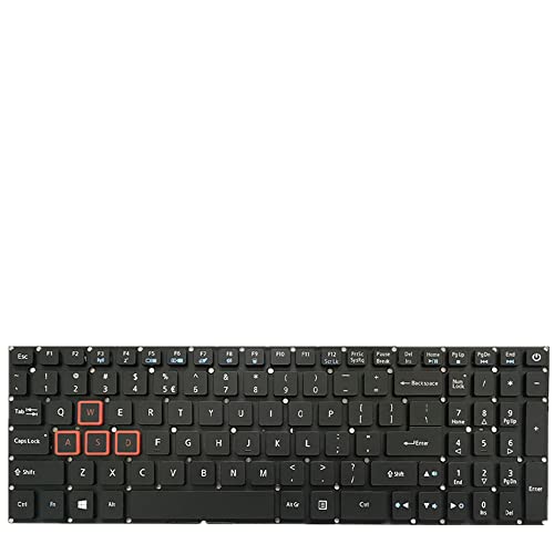 Clavier Acer Nitro AN515-53 noir version US pour travailler confortablement à la maison