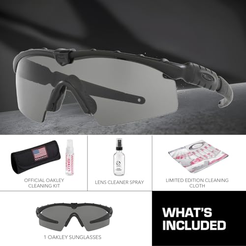OAKLEY SI BALLISTIC M FRAME 2.0 STRIK OO9046 Shield Shape Sunglasses With Official Eyewear Kit3