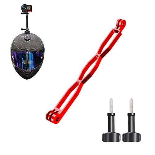 RUIGPRO Aluminium-Verlängerungsarm, Metallstangenhalterung, Verlängerung, Helm-Stick-Halterung, kompatibel mit GoPro Hero10/9/8/7/6/5, schwarz, APEMAN/TENKER/DJI Osmo Action und mehr (rot) RUIGPRO Aluminium-Verlängerungsarm, Metallstangenhalterung, Verlängerung, Helm-Stick-Halterung, kompatibel mit GoPro Hero10/9/8/7/6/5, schwarz, APEMAN/TENKER/DJI Osmo Action und mehr (rot)