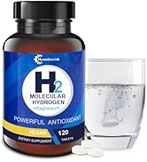 Hywebrvctok Hydrogen Water Tablets with Magnesium, 8 PPM H2 Molecular Hydrogen Tablets for Drinki...