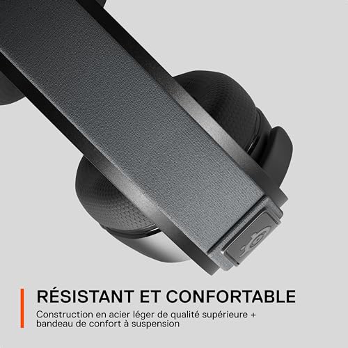 SteelSeries Arctis 7+ Micro casque circum aural 2 4 GHz sans fil USB C - vue 9
