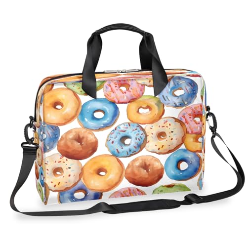 Maletín para Laptop con Estampado de Donuts 15.6 pulgadas miniatura 1