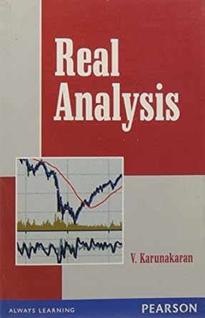 Real Analysis