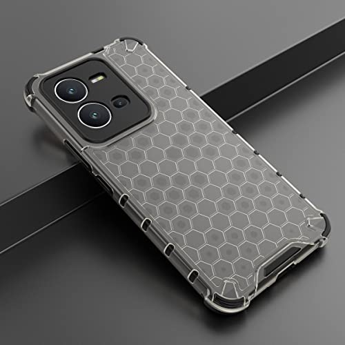 Image of Glasgow | for [ Vivo V25 5G ] Stylish Look Pattern Back Case Cover for [ Vivo V25 5G ] - Black