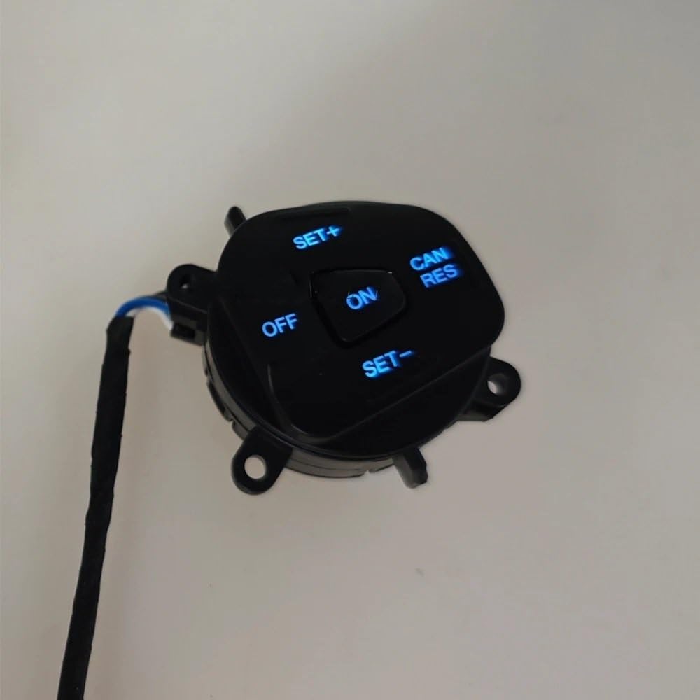 Przełącznik kolumny kierownicze Przełącznik tempomatu samochodowego System prędkości z kablem pasującym do Fiesta MK7 MK8 Ecosport 2013-2015 przełącznik drążka kierowniczego(Red one set)