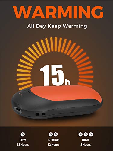 Ocoopa Fast-Charging Hand Warmers, 10000Mah Handwarmer With Pd & Qc 3.0 Rechargeable Hand Warmer Supercar Design Heating Time 15 Hrs Perfect For Outdoor Activities Brilliant Winter Gift #TOP3