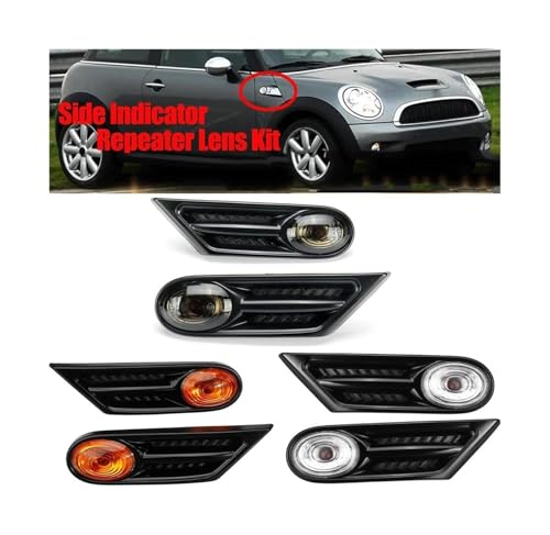 Lámpara intermitente coche 63137260202 para luces posición lateral del guardabarros 2
