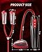 Pussy Pump Nipple Sucking Toys - BDSM Toys Electric Vacuum Vagina Sex Pump with 3 Suction Levels and 7 Modes, Female Sex Toys Clit Sucker for Women Pleasure, Adult Toys for Woman Couple Games