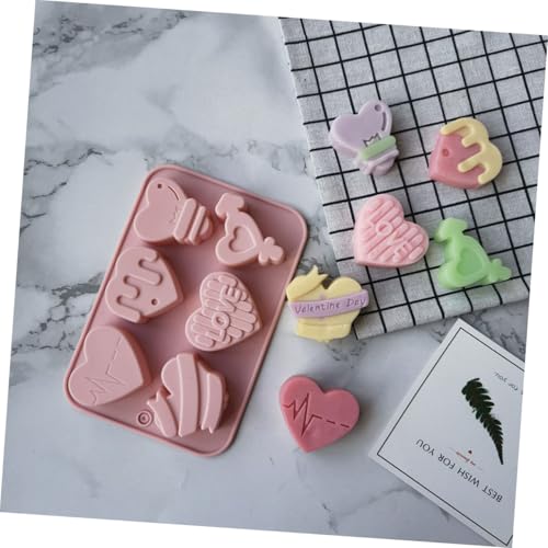 Molde de silicona SUPVOX para chocolate con forma de corazón miniatura 6