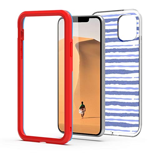 Coque iPhone 11 Pro TPU PC étui de protection arrière bicolore - 4