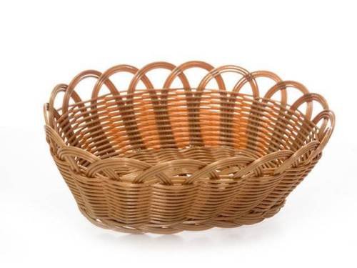 ArteRegal Pane Cestino Portapane Da Tavolo Cucina Ristorante Contenitore In Wicker Ovale 25 x 18 x 9 cm Classico